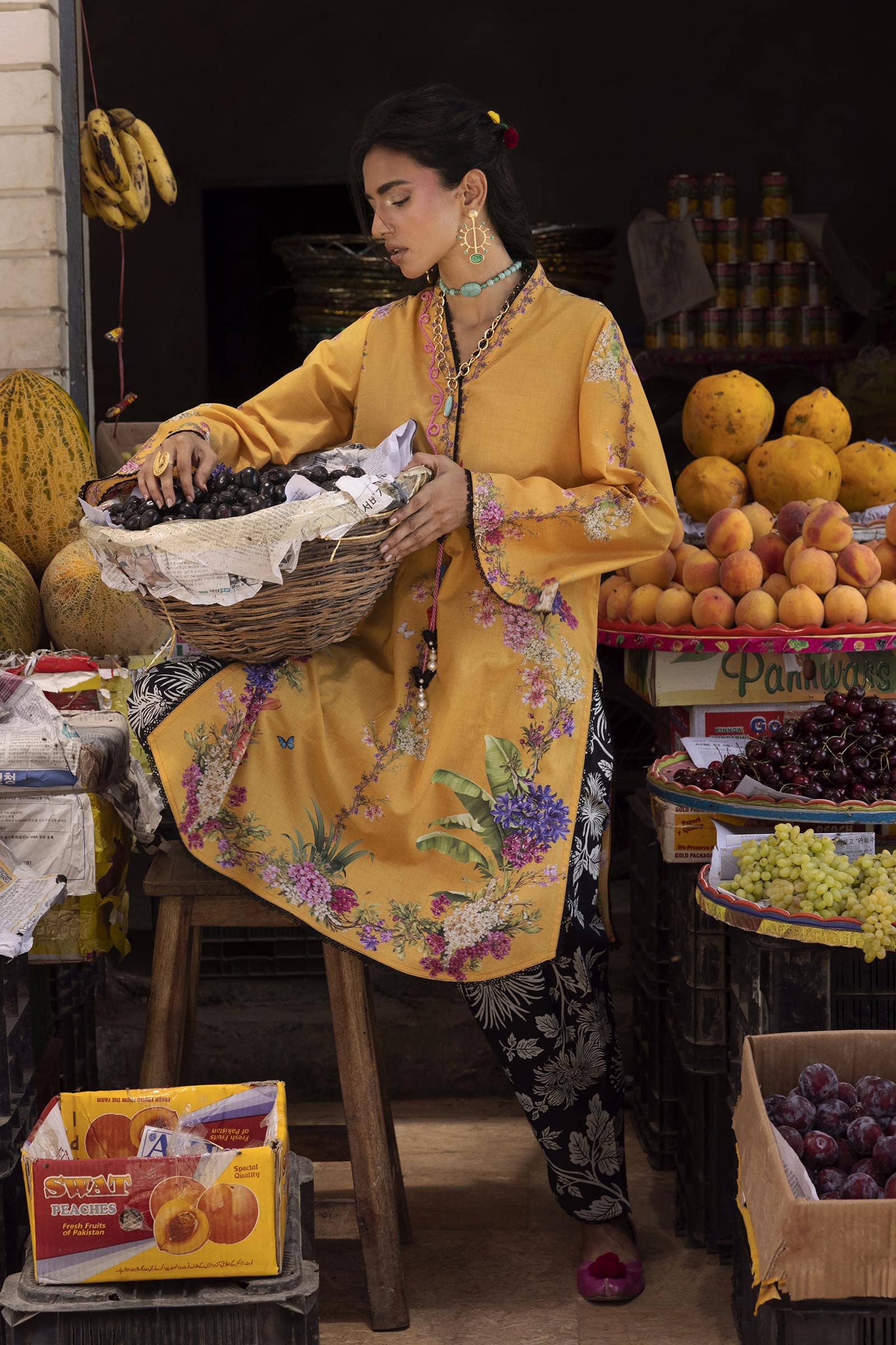 Sana Safinaz Mahay 26/Vol 4/5A/Shirt Bottom Set