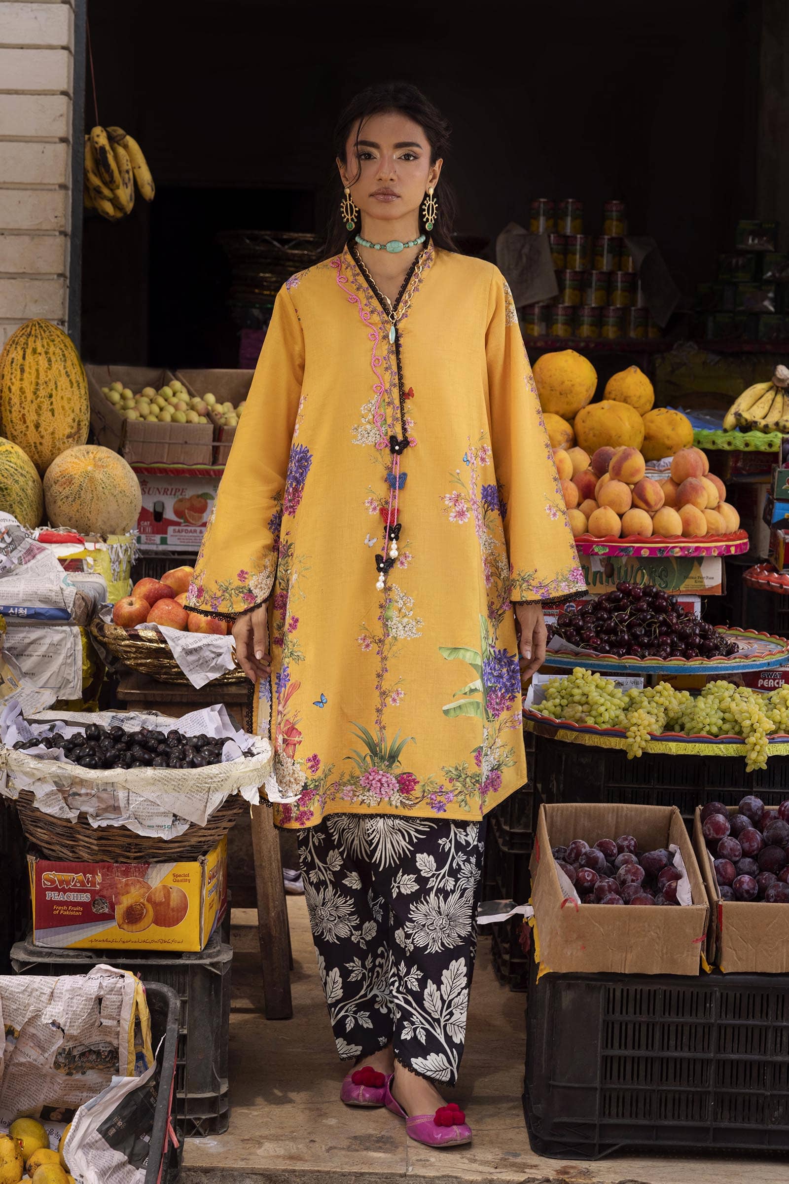 Sana Safinaz Mahay 26/Vol 4/5A/Shirt Bottom Set