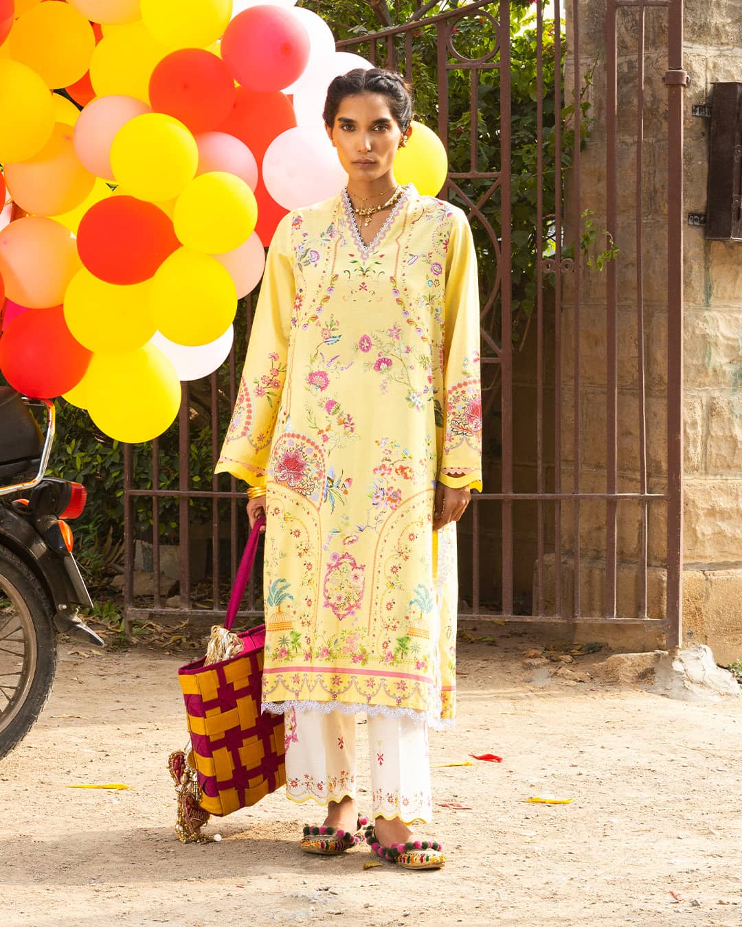 Sana Safinaz Mahay 26/Vol2/7B/Shirt Bottom Set