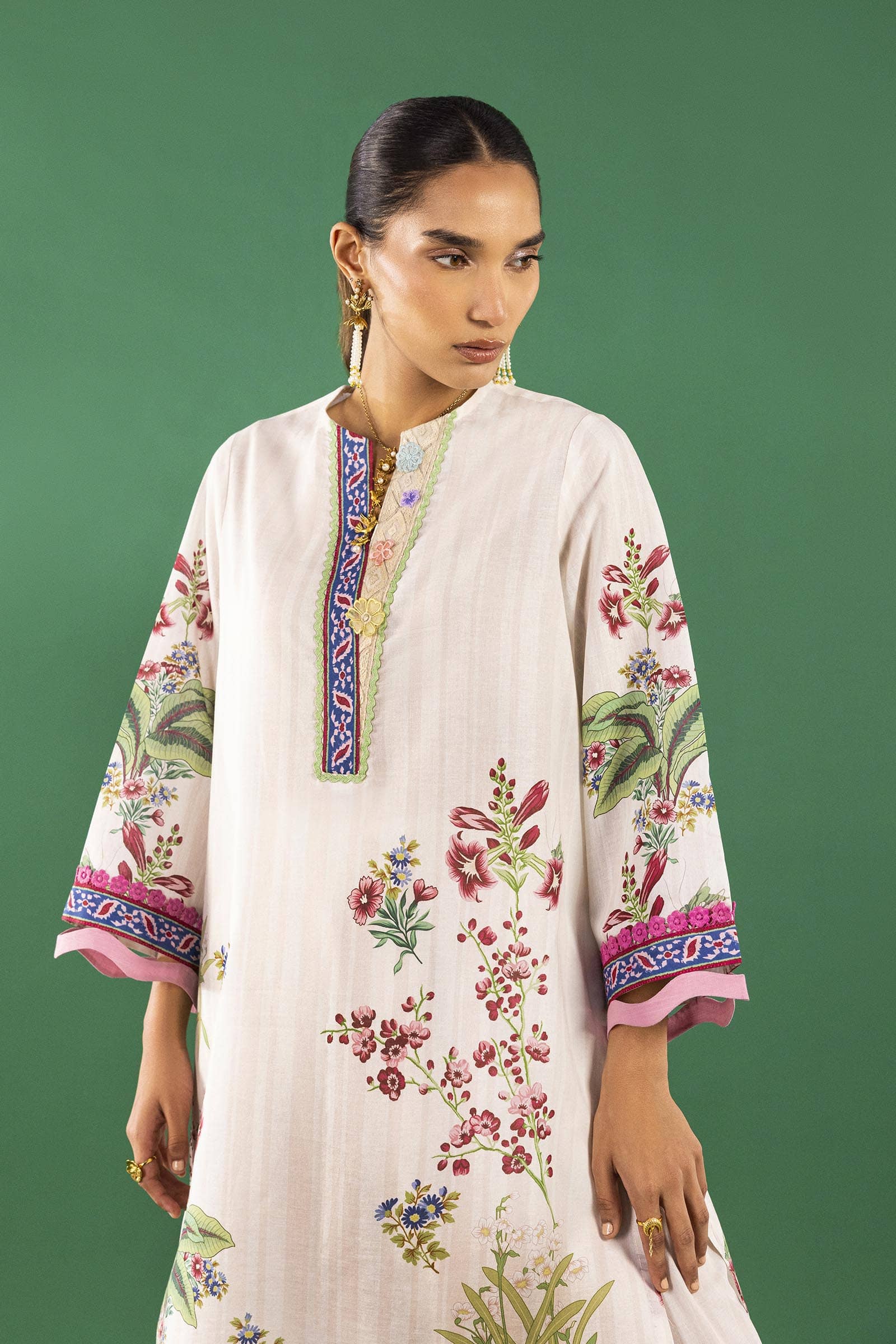 Sana Safinaz Mahay 26/Vol2/8A/Shirt Bottom Set