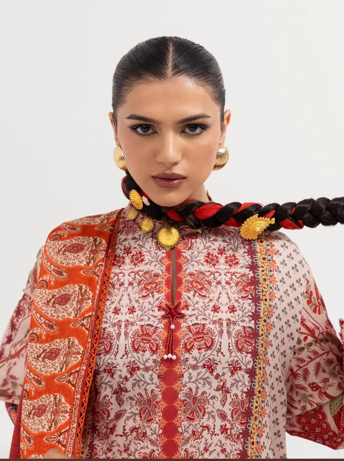 Sana Safinaz Mahay Luxury Winter Brands Sana Safinaz Mahay Winter 25/Linen Suit/3 A