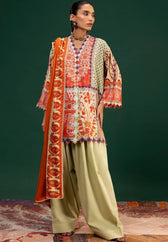Sana Safinaz Mahay Luxury Winter Brands Sana Safinaz Mahay Winter 25/Linen Suit/3 B