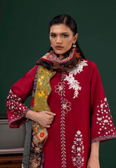 Sana Safinaz Mahay Luxury Winter Brands Sana Safinaz Mahay Winter 25/Slub Linen Suit/6A