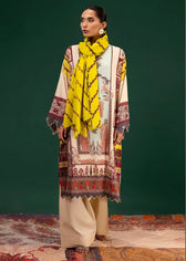 Sana Safinaz Mahay Luxury Winter Brands Sana Safinaz Mahay Winter 25/Slub Linen Suit/7A/Shirt Dupatta