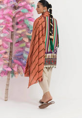 Sana Safinaz Mahay Luxury Winter Brands Sana Safinaz Mahay Winter 25/Slub Linen Suit/7B/Shirt Dupatta Set