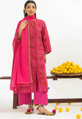 Sana Safinaz Mahay Luxury Winter Brands Sana Safinaz Mahay Winter 25/Slub Linen Suit/8A/Shirt Dupatta Set