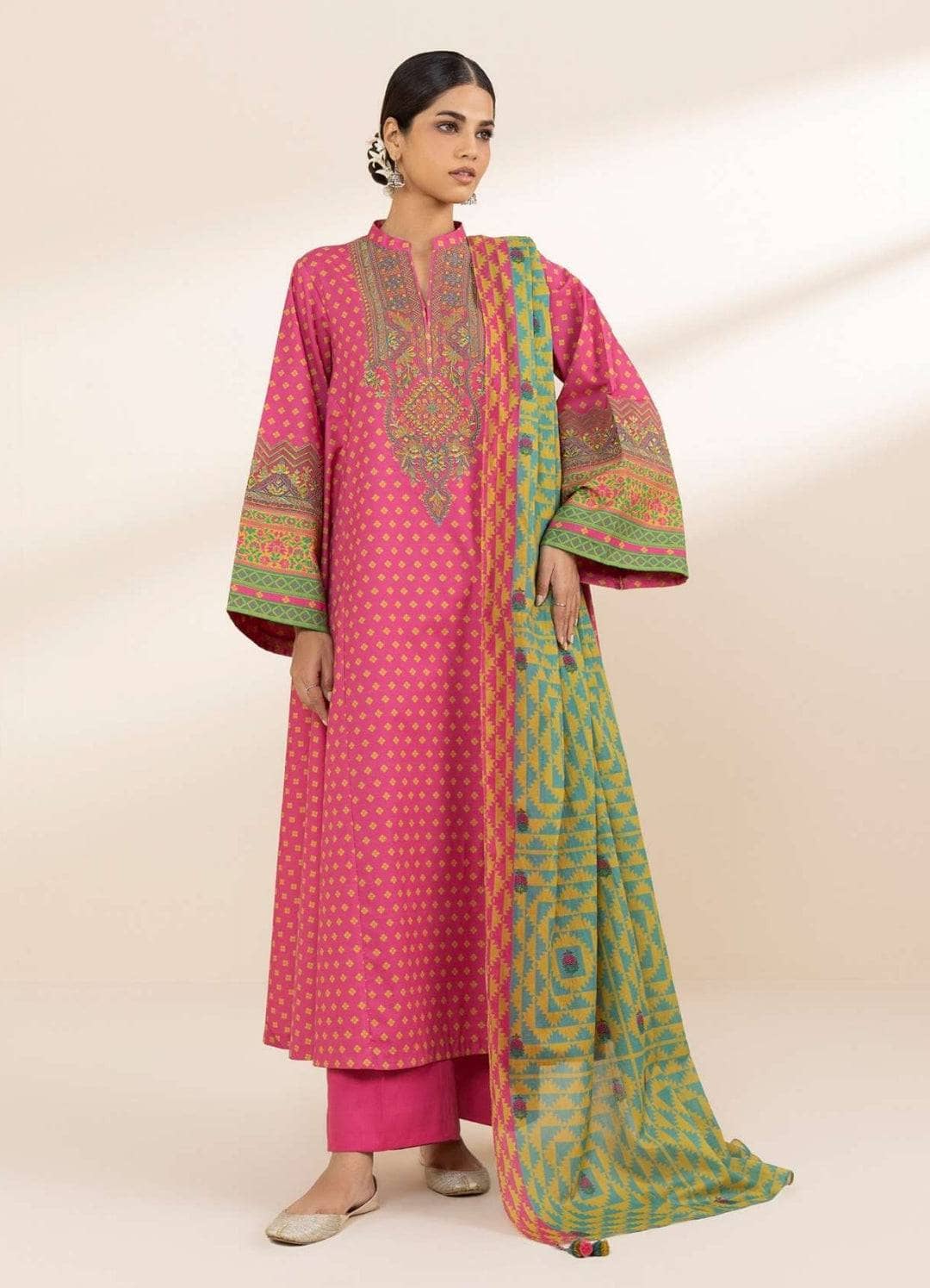 Restocked/Sapphire Daily Embroidered Lawn Collection