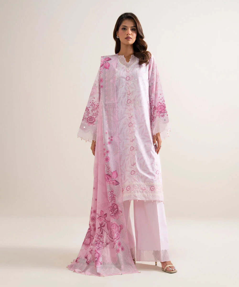 Sapphire Andaaz Luxury Lawn 26/Pink/U3PE-SGS26V7-121