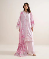 Sapphire Andaaz Luxury Lawn 26/Pink/U3PE-SGS26V7-121