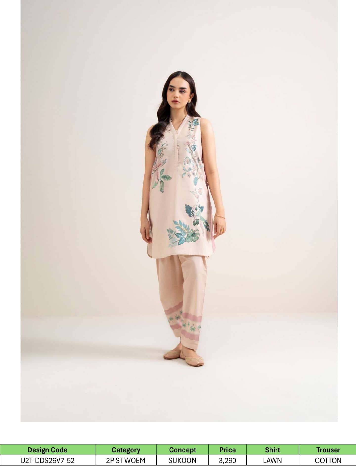 Sapphire Andaaz Luxury Lawn 26/UT2-DDS26V7-52