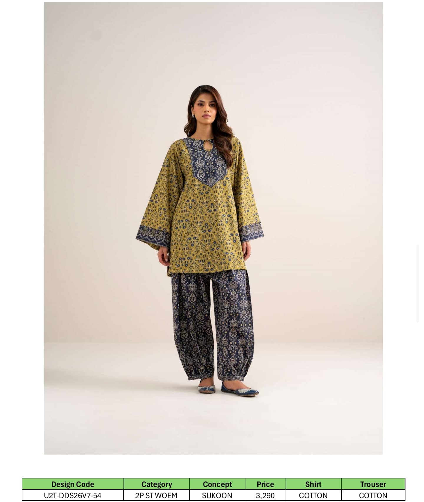 Sapphire Andaaz Luxury Lawn 26/UT2-DDS26V7-54