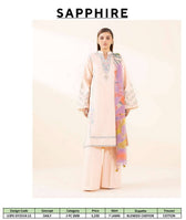 Sapphire Daily Embroidered Lawn Collection