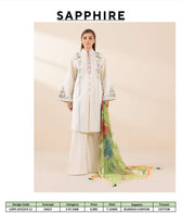 Sapphire Daily Embroidered Lawn Collection
