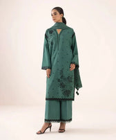 Sapphire Intermix 25/Vol 2/Embroideried Dobby Suit/Green