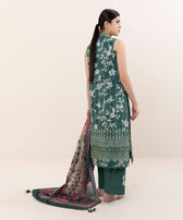 Sapphire Intermix 25/Vol 2/Printed Cotton Suit/Green