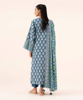 Sapphire Winter Essentials/Embroidered Dobby Suit/U3PE-DY25V7-13/Blue