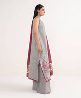 Sapphire Winter essentials/Embroideried Cotton Jacquard Suit/0U3PE-ST25V-74/Grey