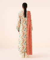 Sapphire Winter essentials/Embroideried Cotton Suit/0U3PE-DY25V-72/Orange Beige