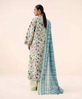 Sapphire Winter essentials/Embroideried Cotton Suit/0U3PEDY25V74/Light Blue & Ivory