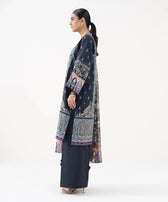 Sapphire Winter essentials/Printed Cotton Suit/00U3P-DY25V-74/Deep Blue