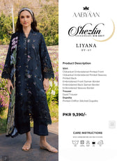Aabyaan Shezlyn Chikankari Lawn/Liyana