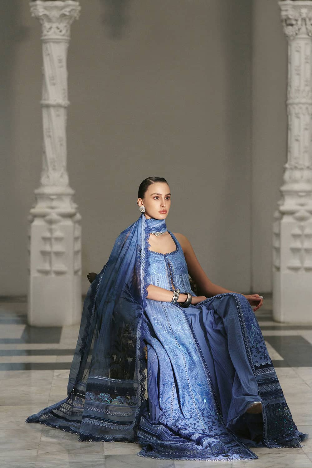 Sobia Nazir Luxury Lawn 26/6B/Anarkali