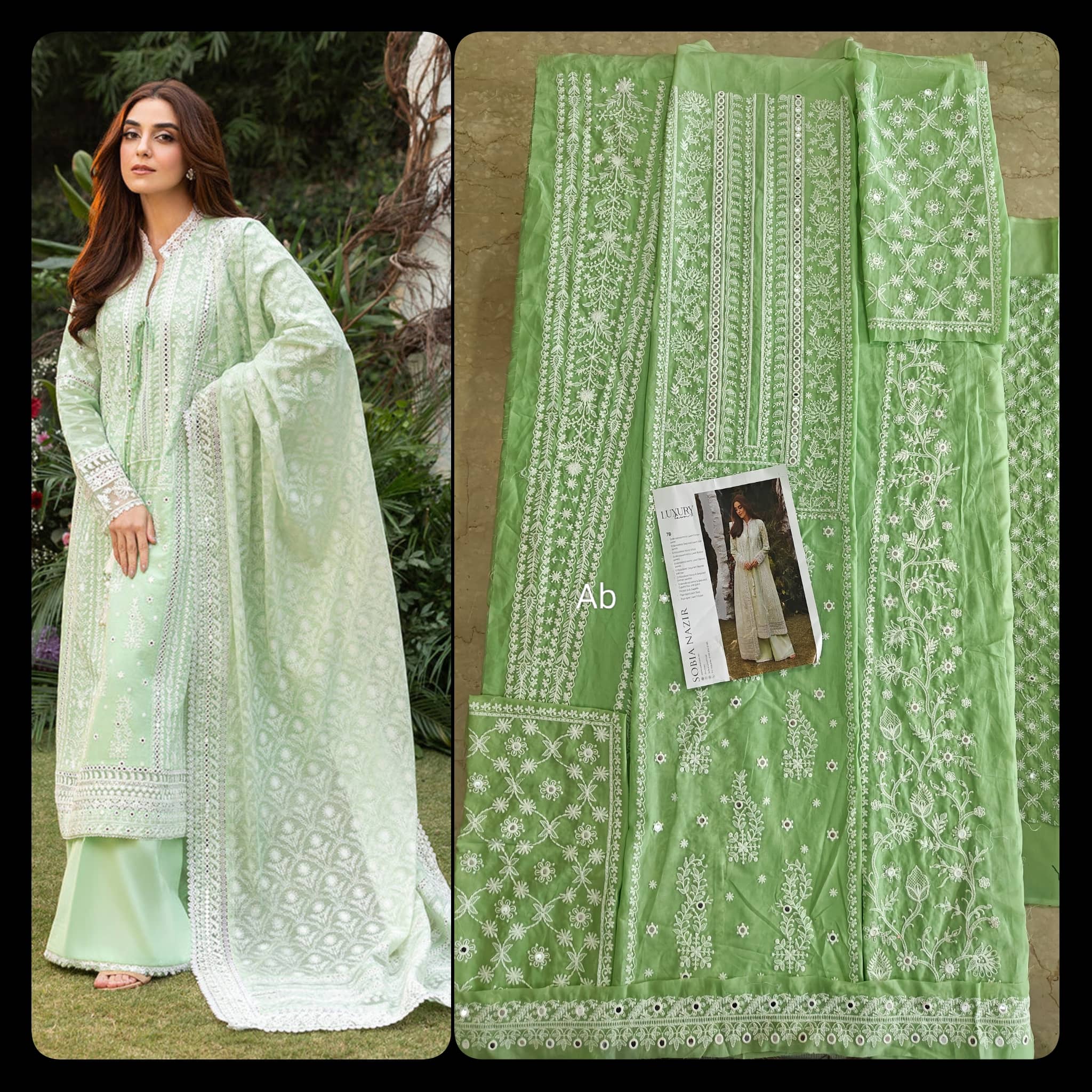 Sale‼️Open Pic/Sobia Nazir Luxury Lawn/7B