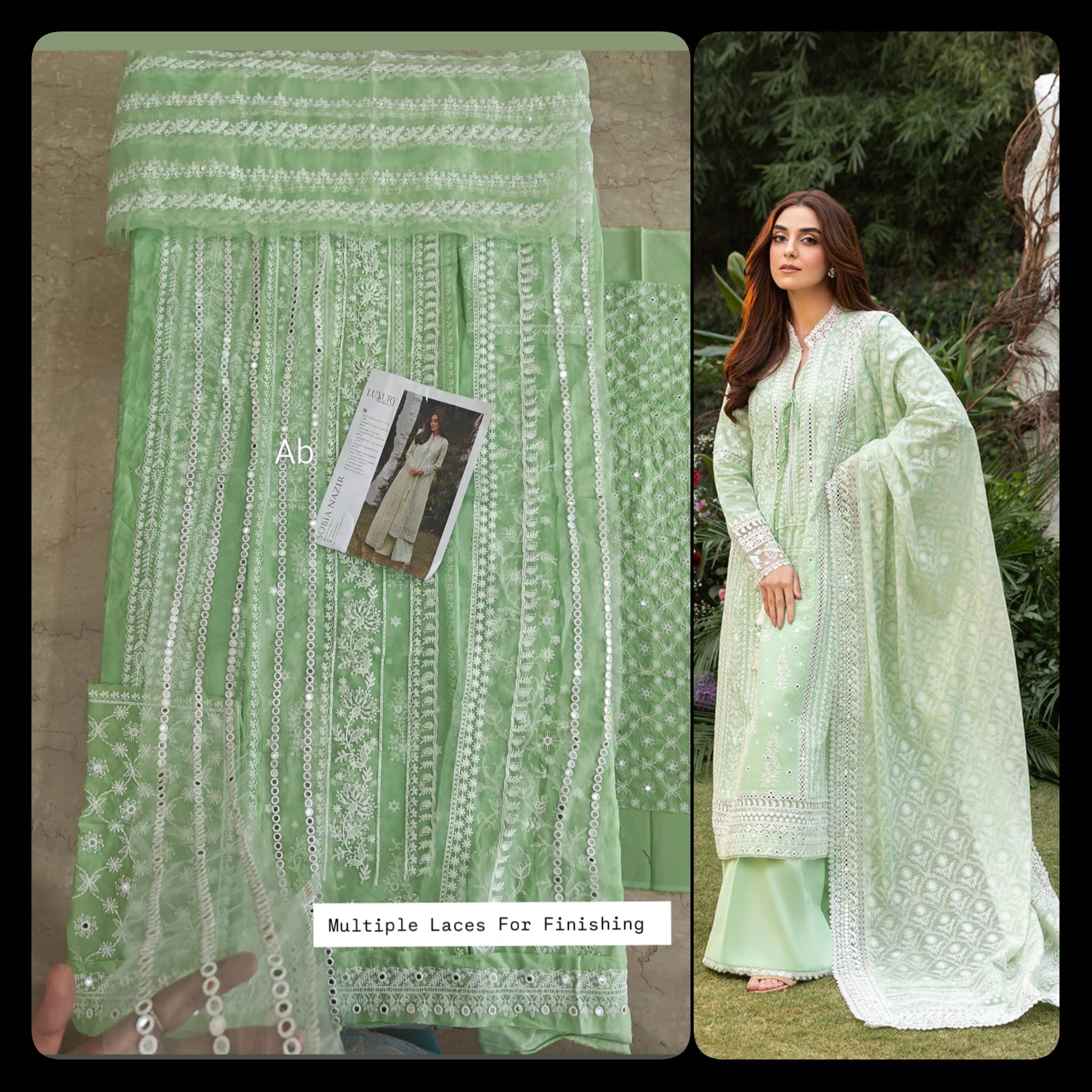 Sale‼️Open Pic/Sobia Nazir Luxury Lawn/7B