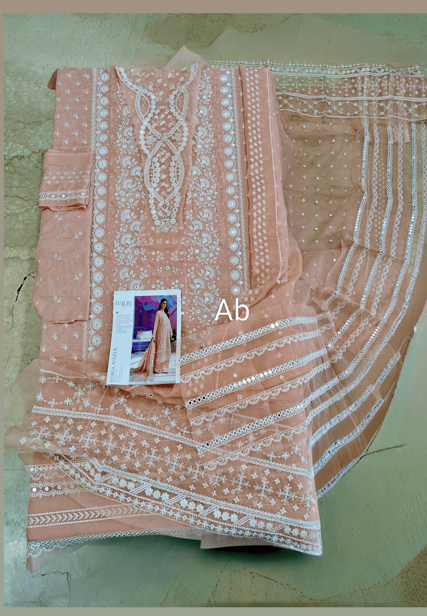 Sale‼️Open Pic/Sobia Nazir Luxury Lawn/9B