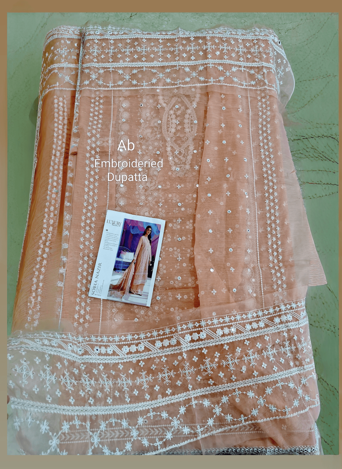 Sale‼️Open Pic/Sobia Nazir Luxury Lawn/9B