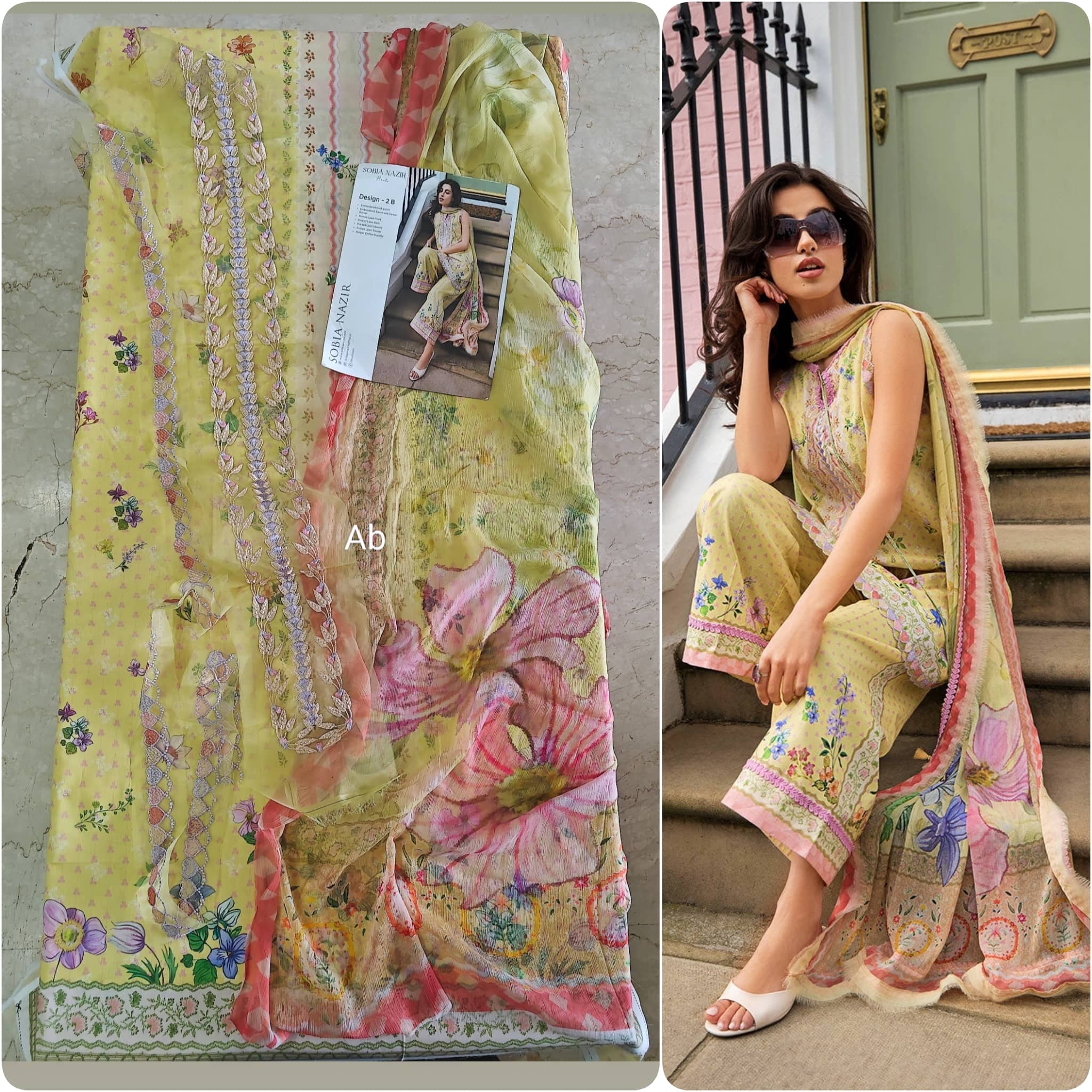 Sale! Open Pic/Sobia Nazir Prints 26/2B