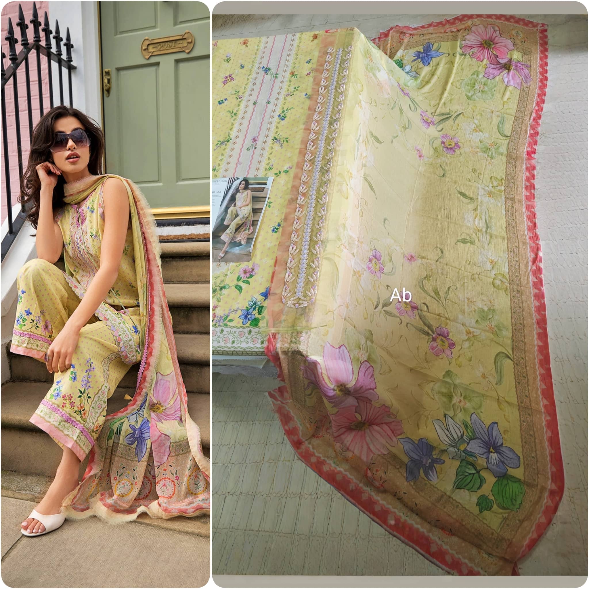 Sale! Open Pic/Sobia Nazir Prints 26/2B