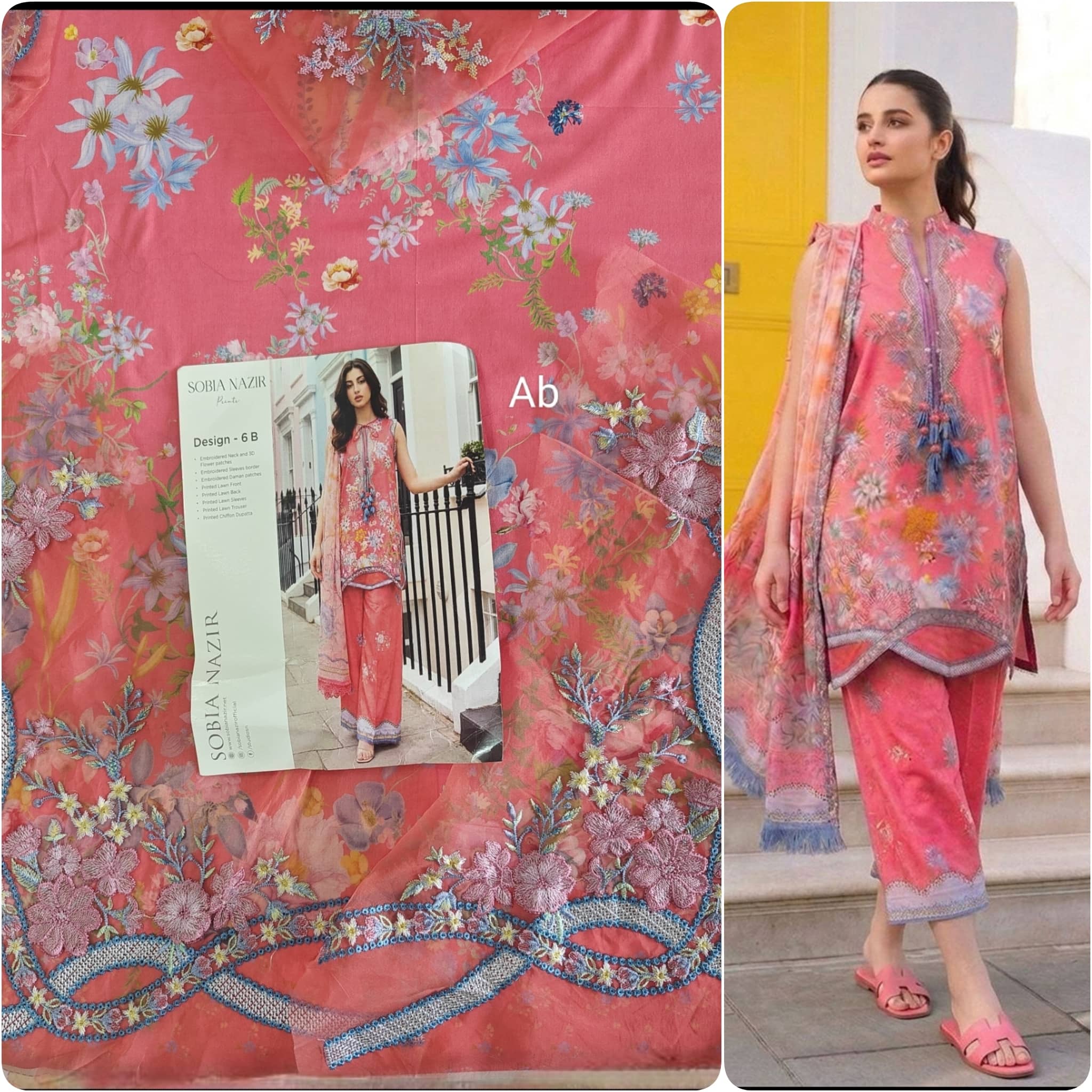 Sale! Open Pic/Sobia Nazir Prints 26/6B