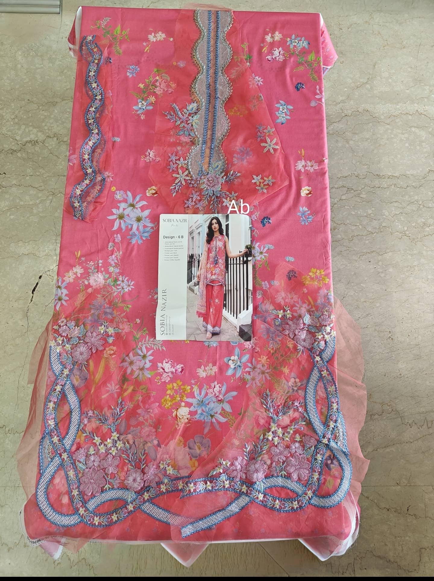 Sale!Open Pic/Sobia Nazir Prints 26/6B