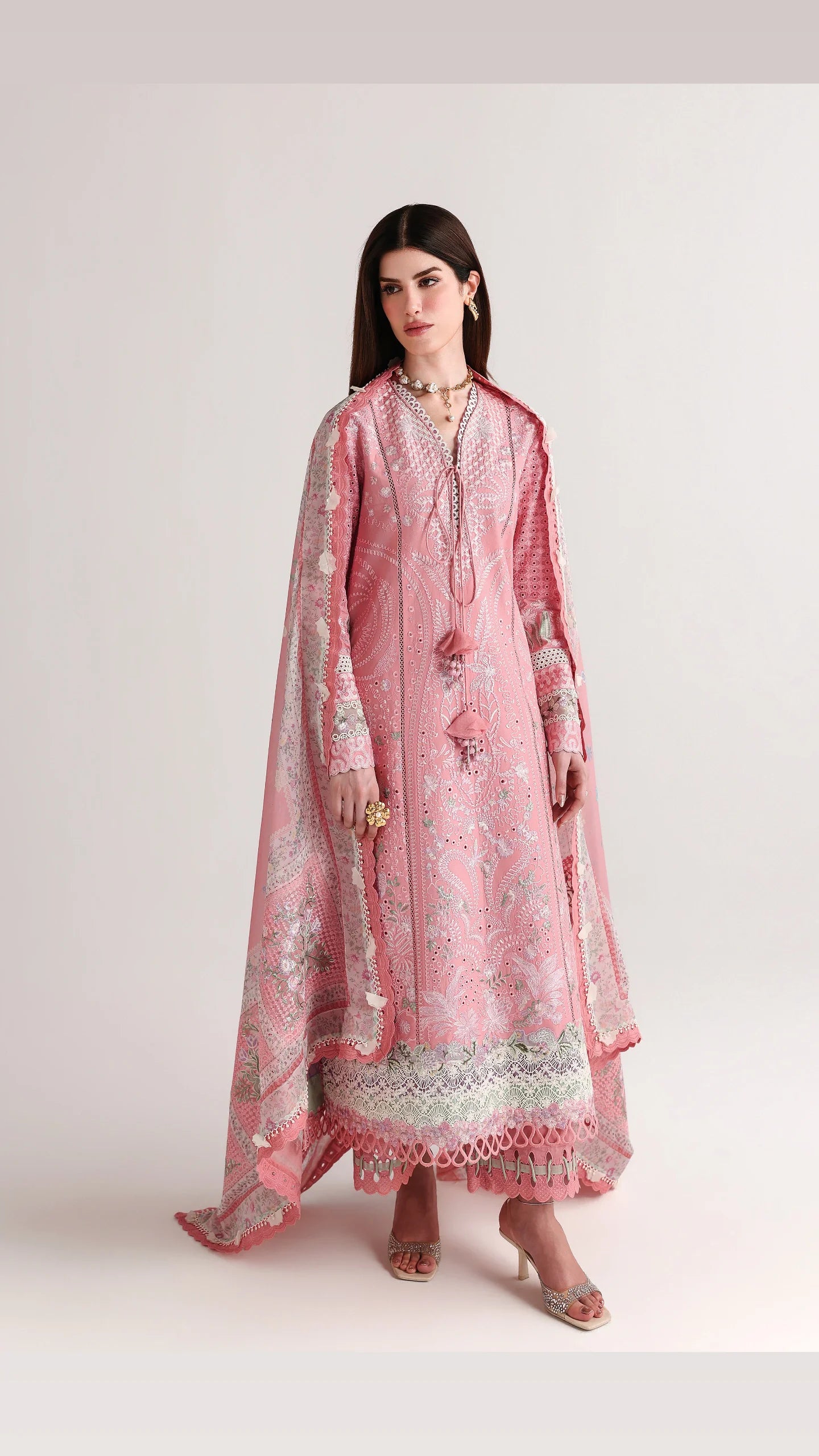 Sale‼️Suffuse Luxury Lawn 26/Kesira/Pink