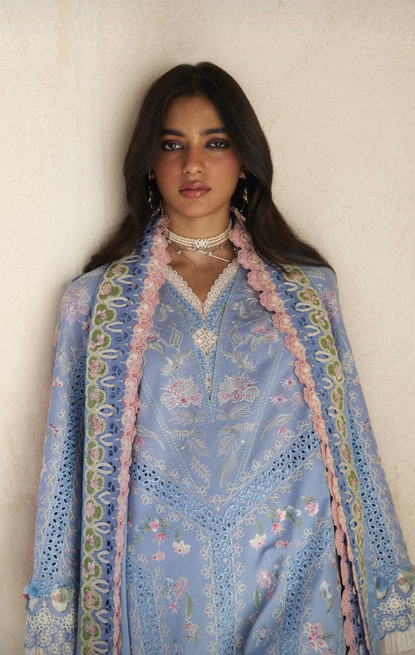 Suffuse Luxury Lawn 26/Elani/Sky Blue