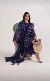 Sale‼️Suffuse Luxury Lawn 26/Elora/Blue