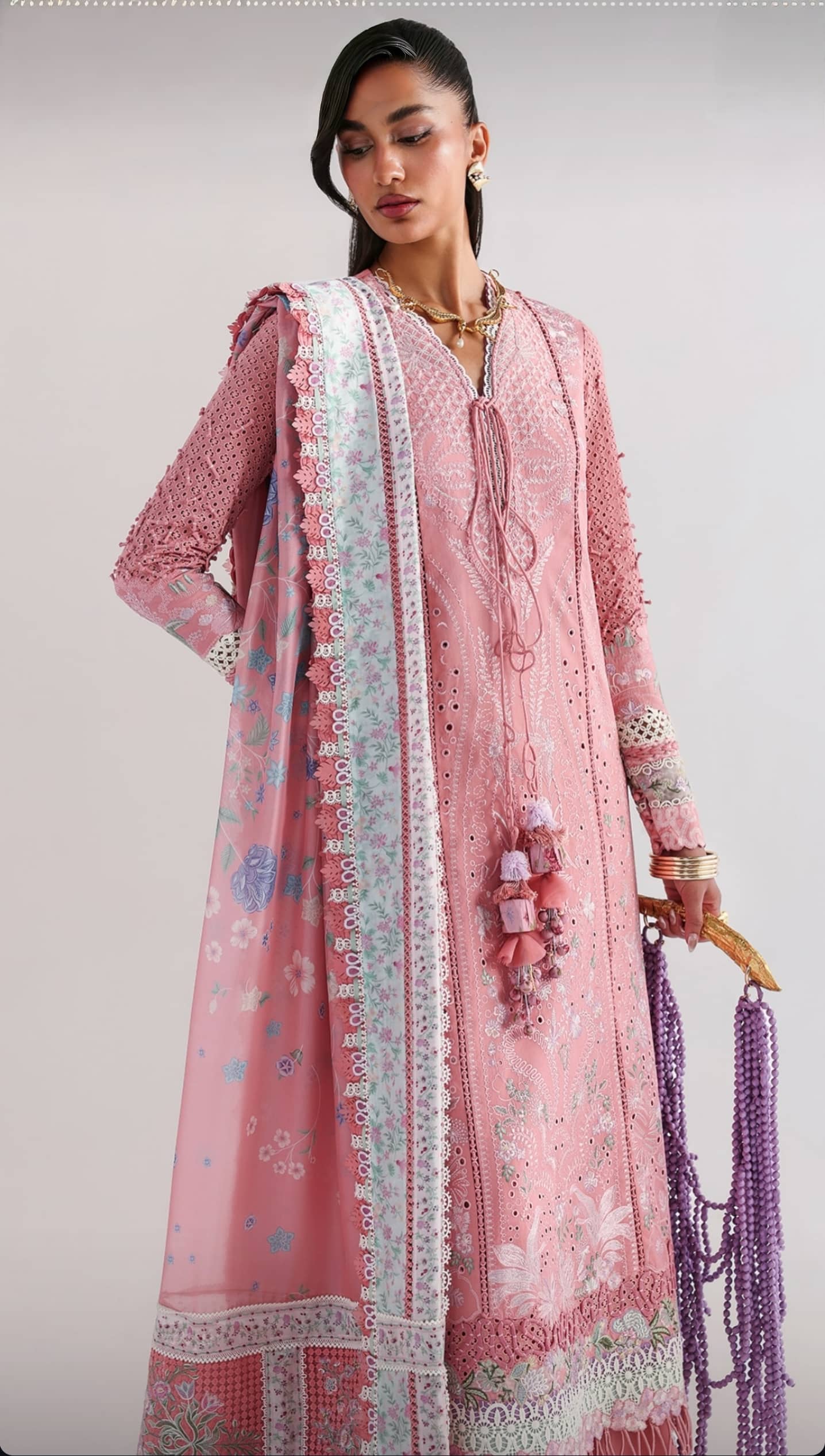 Sale‼️Suffuse Luxury Lawn 26/Kesira/Pink