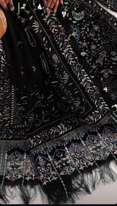 Sale‼️Suffuse Luxury Lawn 26/Meravi/Black