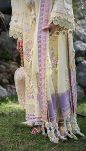 Suffuse Luxury Lawn 26/Telya/Lemon Yellow