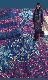 Open Pic/Sale‼️Suffuse Luxury Lawn 26/Elora/Blue