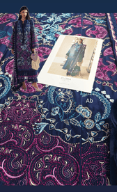 Open Pic/Sale‼️Suffuse Luxury Lawn 26/Elora/Blue