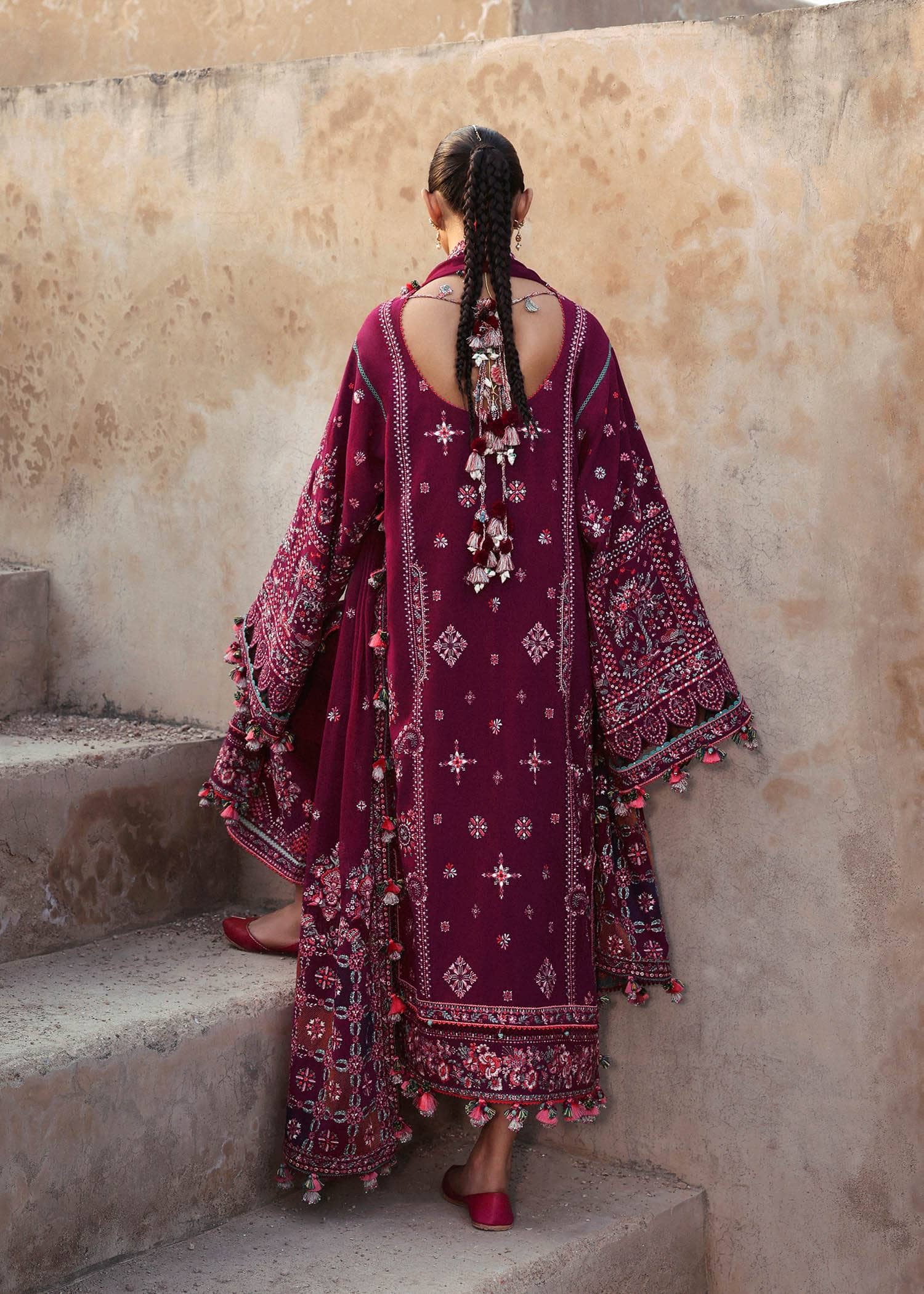 Hussain Rehar Karandi 25/Nargis/Hot Pink