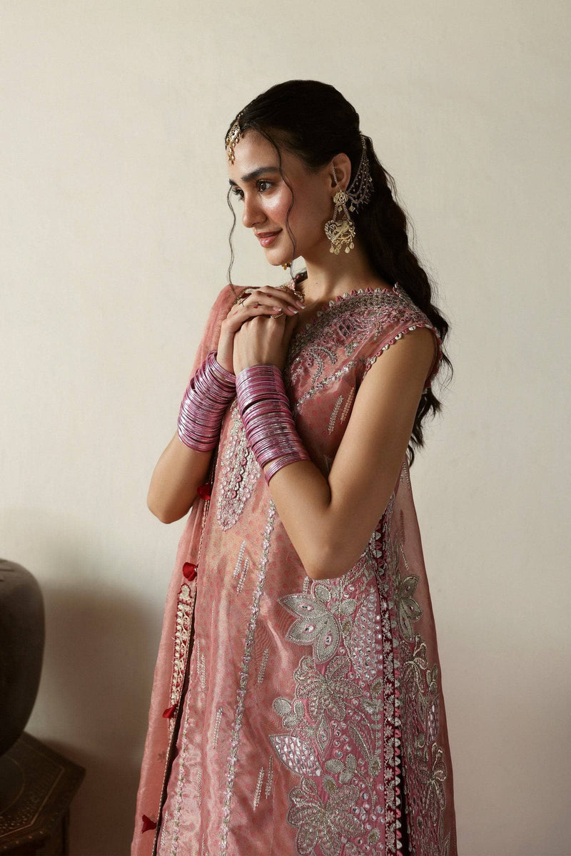 Afrozeh Shehnai Wedding Formals 25/Roshaan/Blush Pink