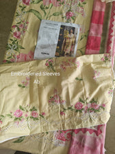 Hot🔥Seller/Open Pic/Zaha Wildflower Luxury Lawns/HIMALAYAN BELL MIST (ZF26-01)