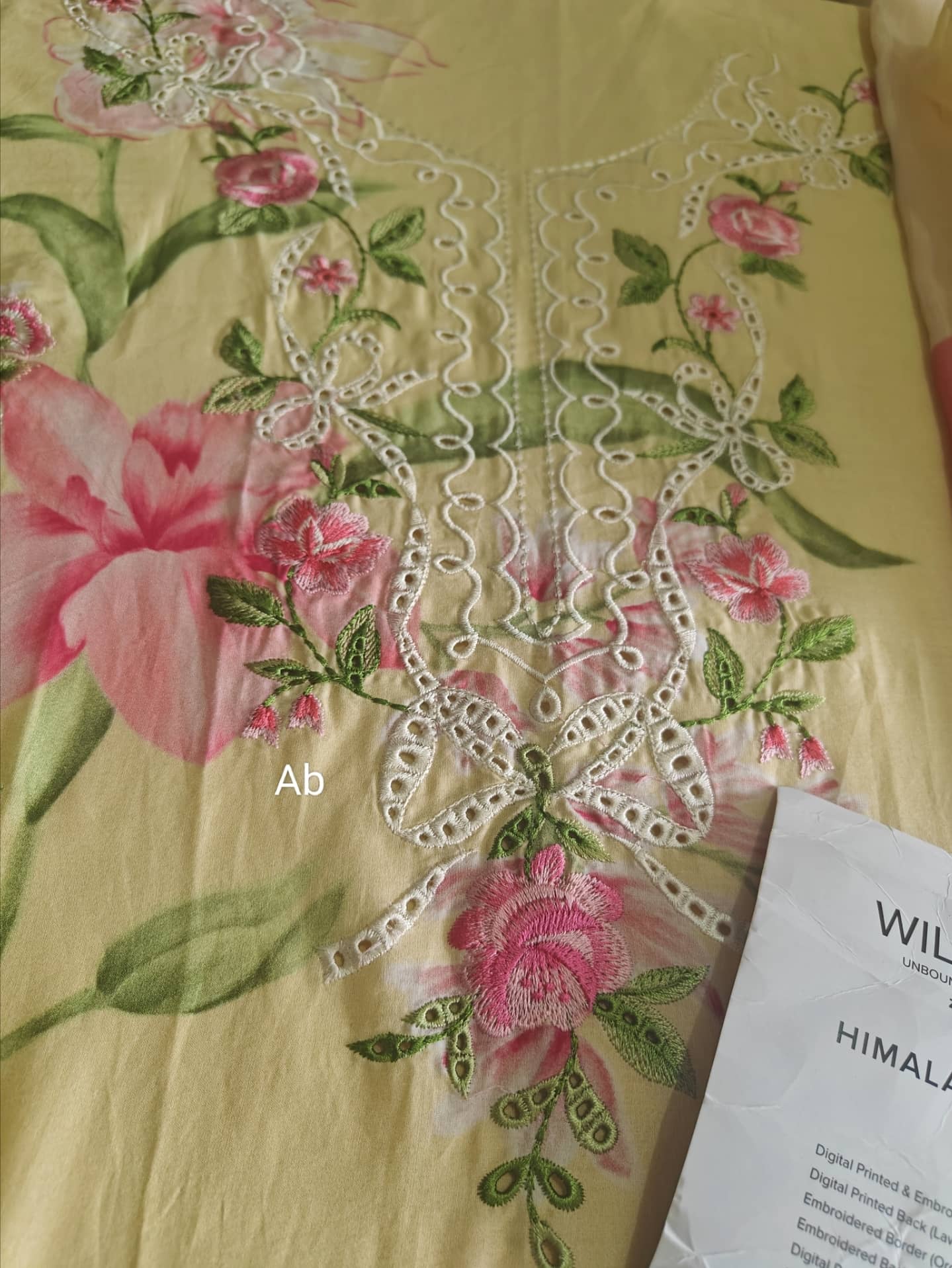 Hot🔥Seller/Open Pic/Zaha Wildflower Luxury Lawns/HIMALAYAN BELL MIST (ZF26-01)