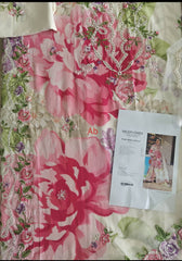 Hot🔥Seller/Open Pic/Zaha Wildflower Luxury Lawns/PINK MINK FROLIC (ZF26-05)