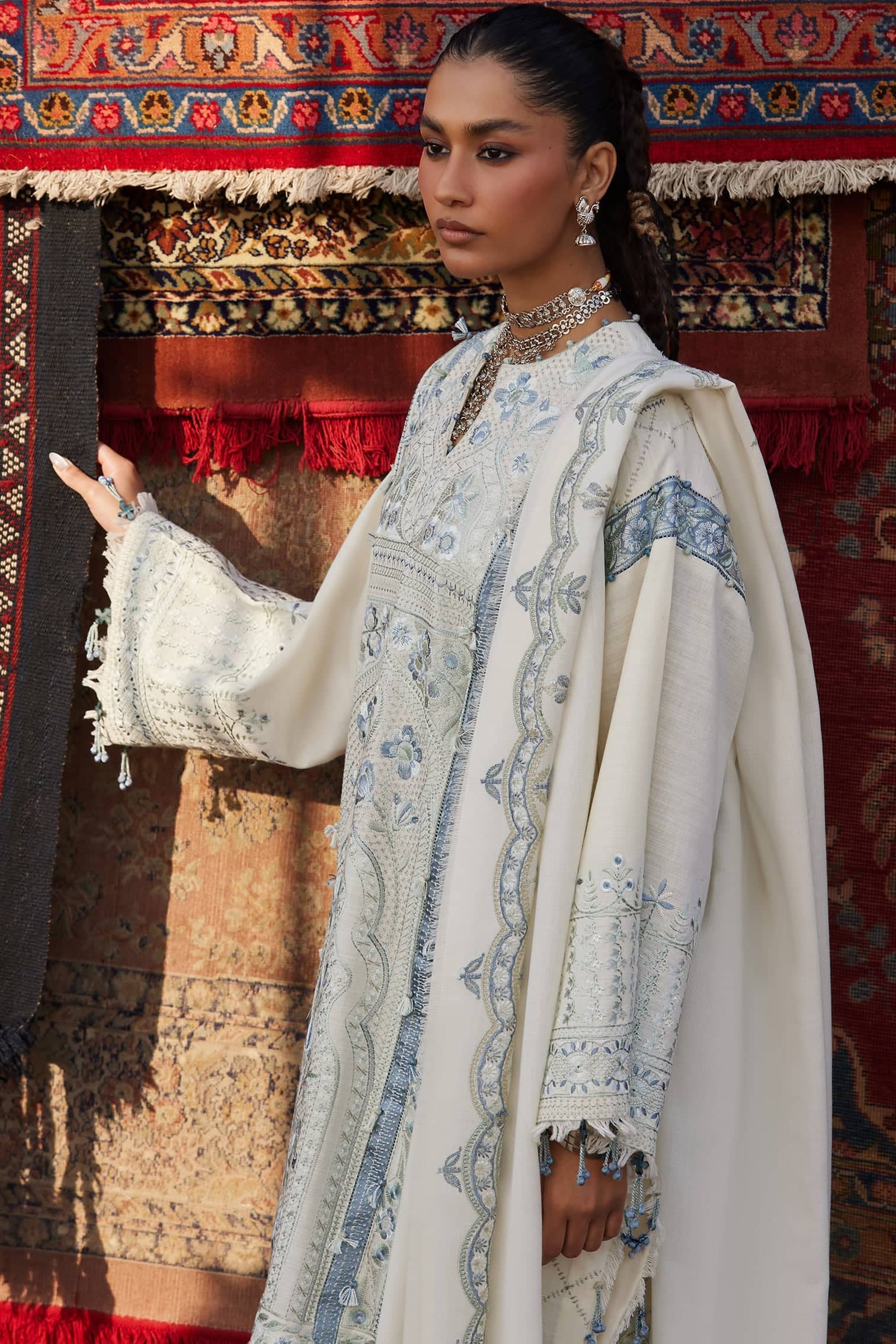 Zaha Winter Pakistani Suits Restocked/Zaha Winter 25/LEILA (ZW25-02)