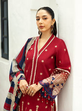 Zainab Chottani Lawn Pakistani Suit Zainab Chottani Chikankari Lawn 25/Elma-3A