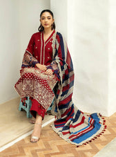 Zainab Chottani Lawn Pakistani Suit Zainab Chottani Chikankari Lawn 25/Elma-3A